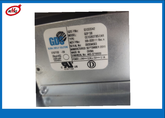009-0026111 0090026111 ATM 기계 부품 NCR SelfServ 66XX GOP UOP 10.4&quot; LCD 조작반